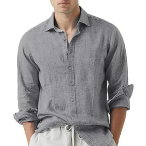 Camisa de Linho Old Money